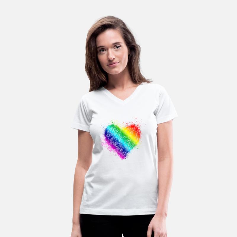 Rainbow Heart Vintage <3