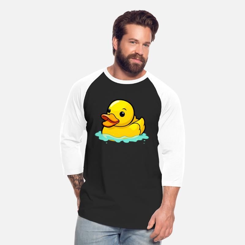 rubber duck in the style of animated