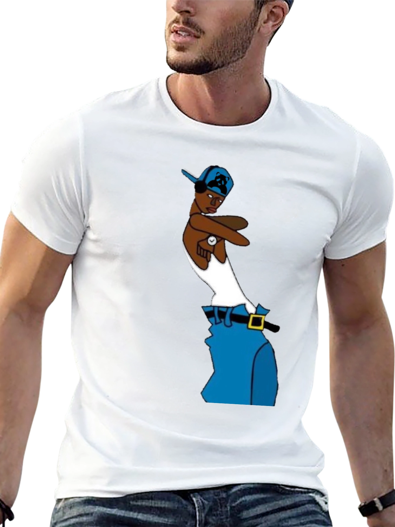 Cartoon Character Graphic Tee