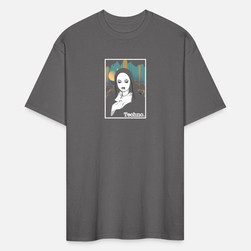 Smoking Techno Nun Religion Electro Bass Music