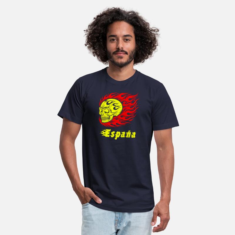 Spain Skull Design Design