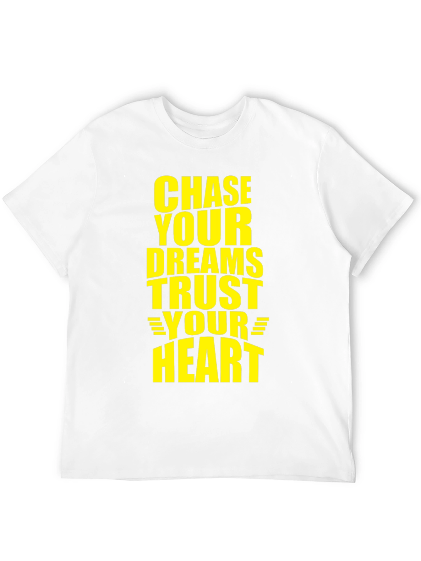 Chase Your Dreams Trust Your Heart Graphic Tee