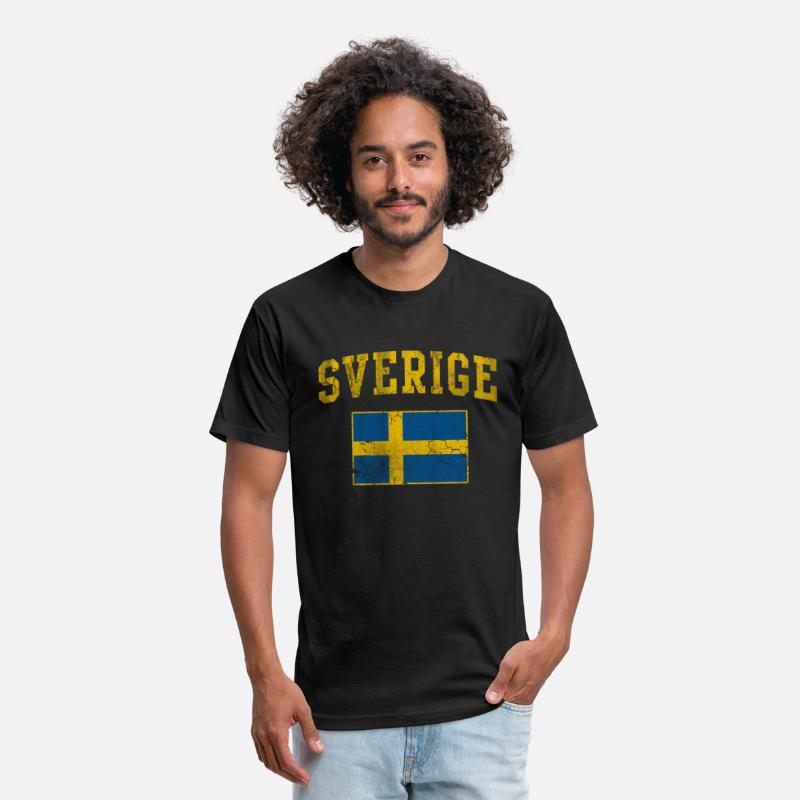Sverige Sweden Flag Fade
