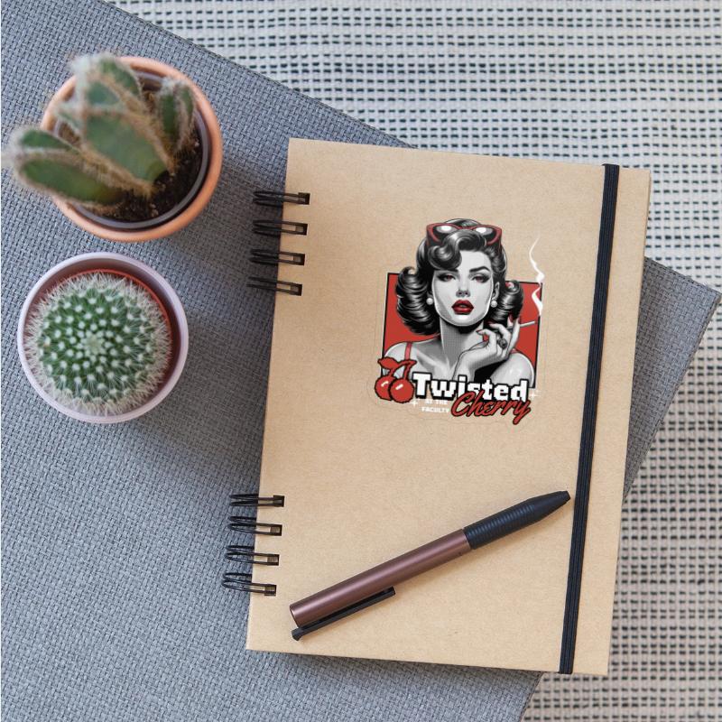 TWISTED CHERRY - Smoking Lady (White)