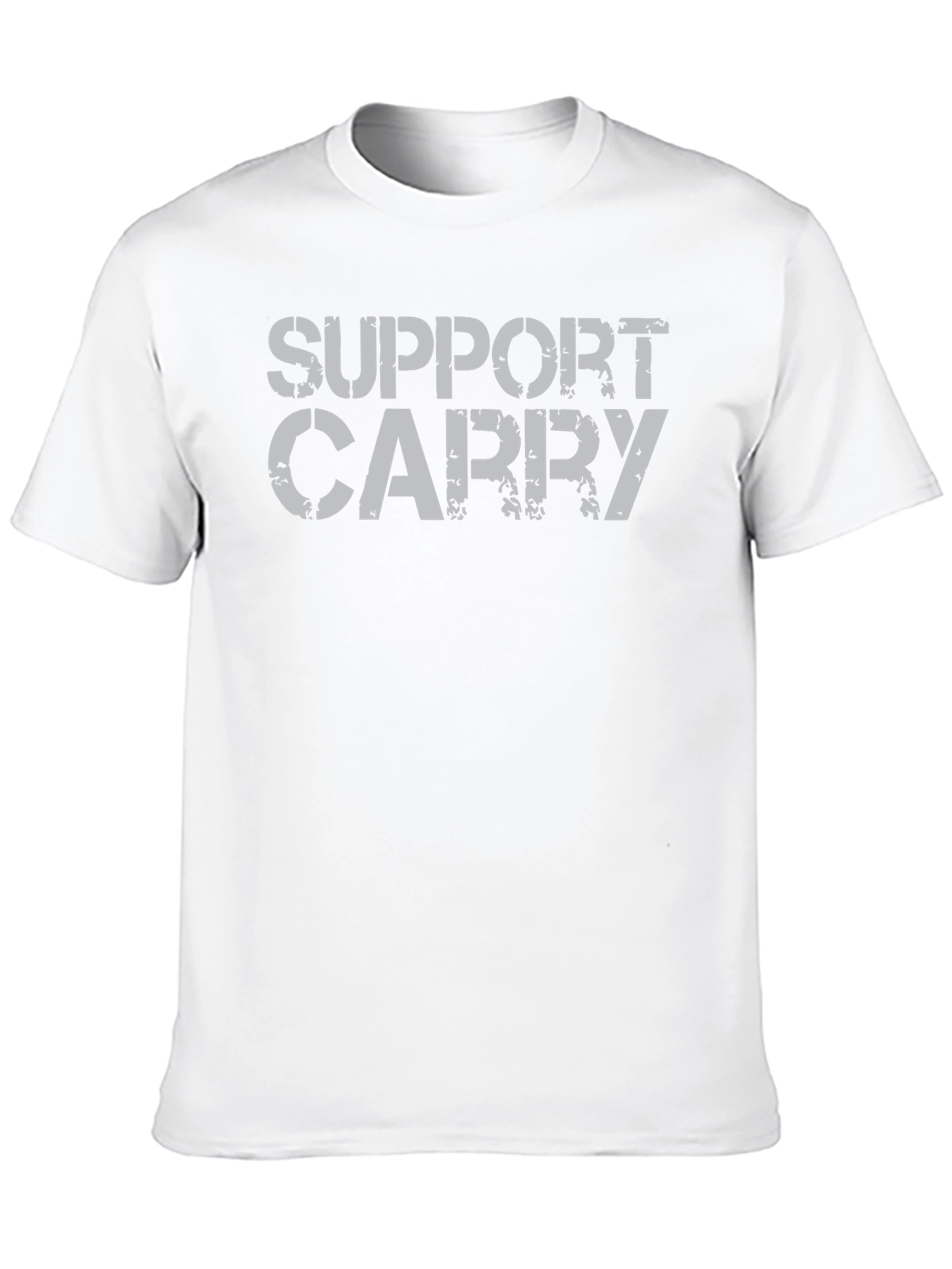 Support Carry Graphic Tee - Black Casual Shirt