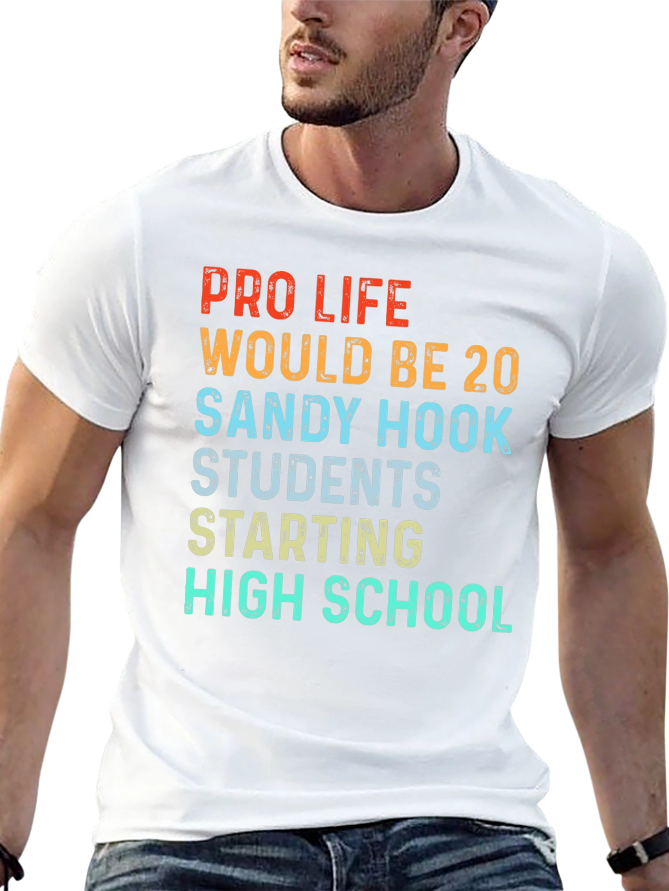 Pro Life Sandy Hook High School Graphic Tee
