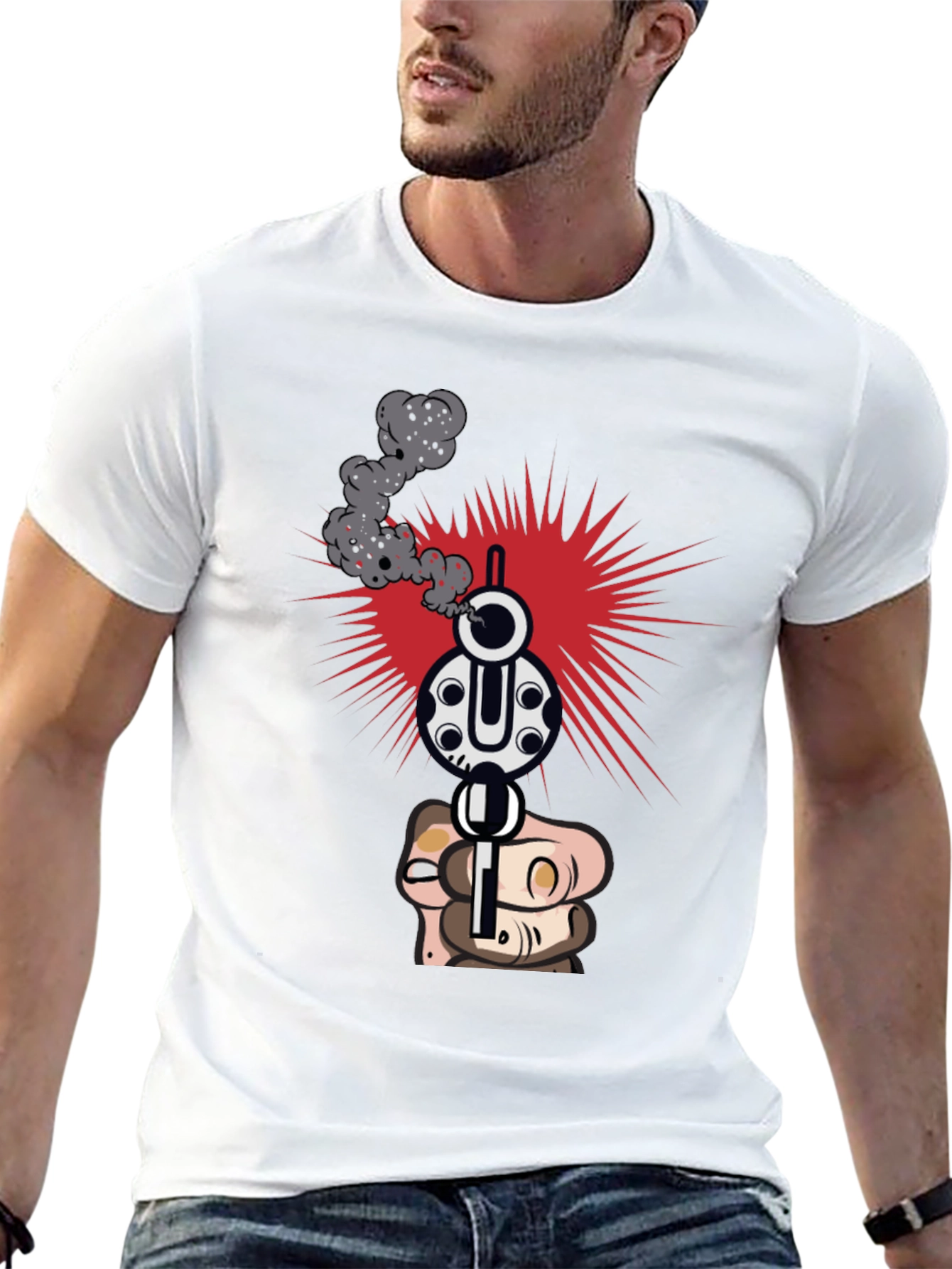 Smoking Gun Graphic Tee