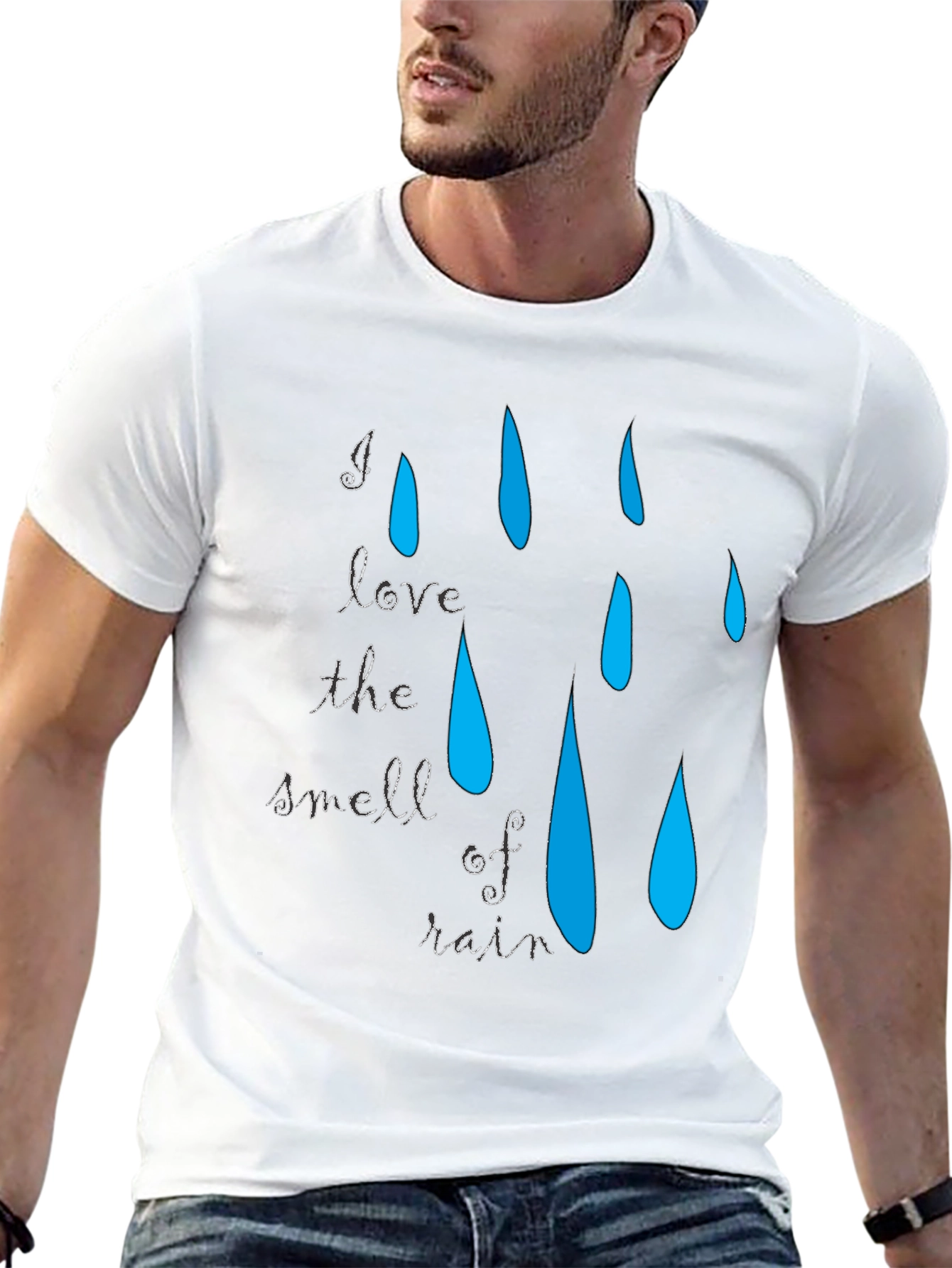 Rain Smell T-Shirt | Soft Cotton Tee