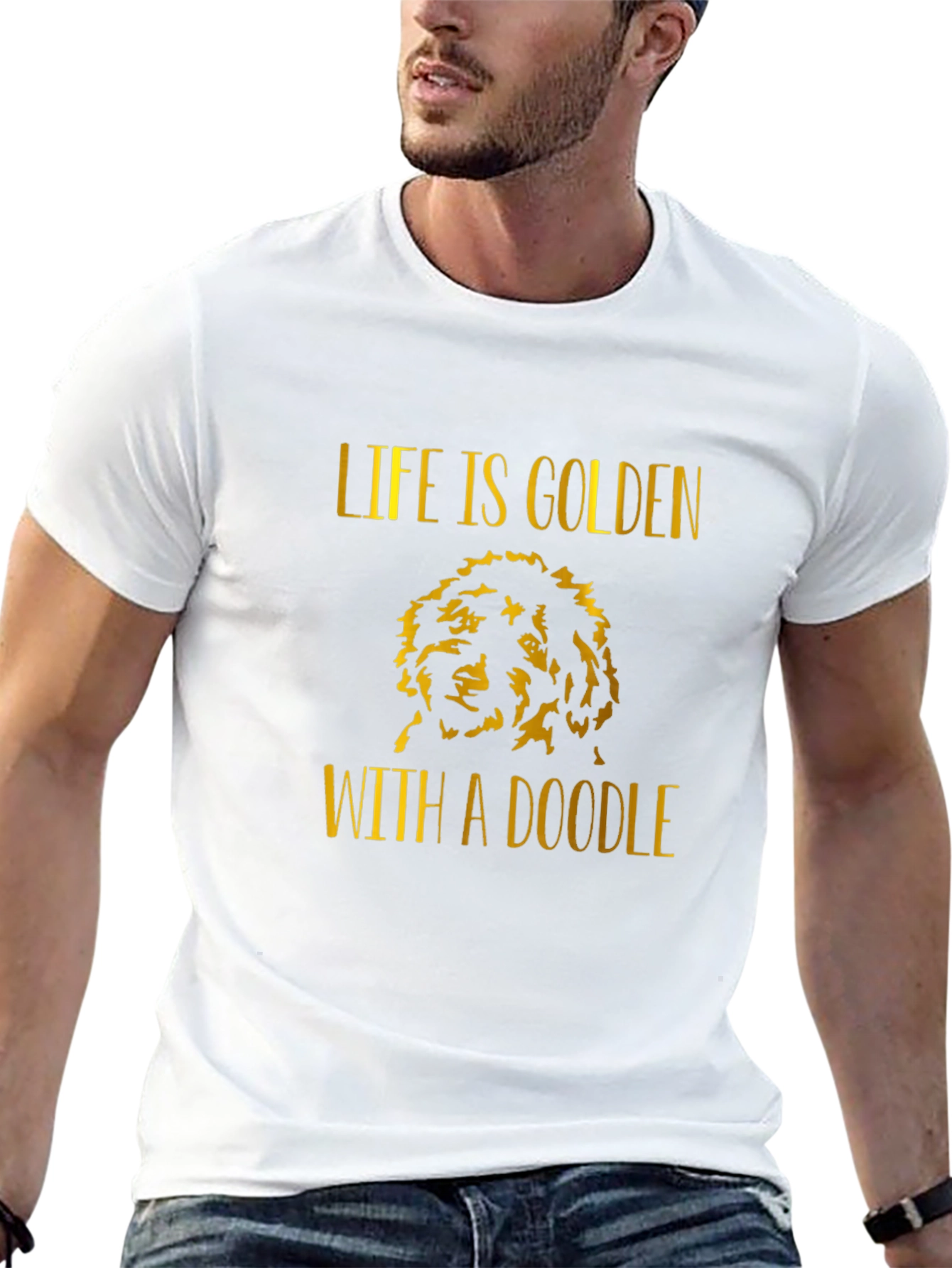 Life is Golden with a Doodle T-Shirt