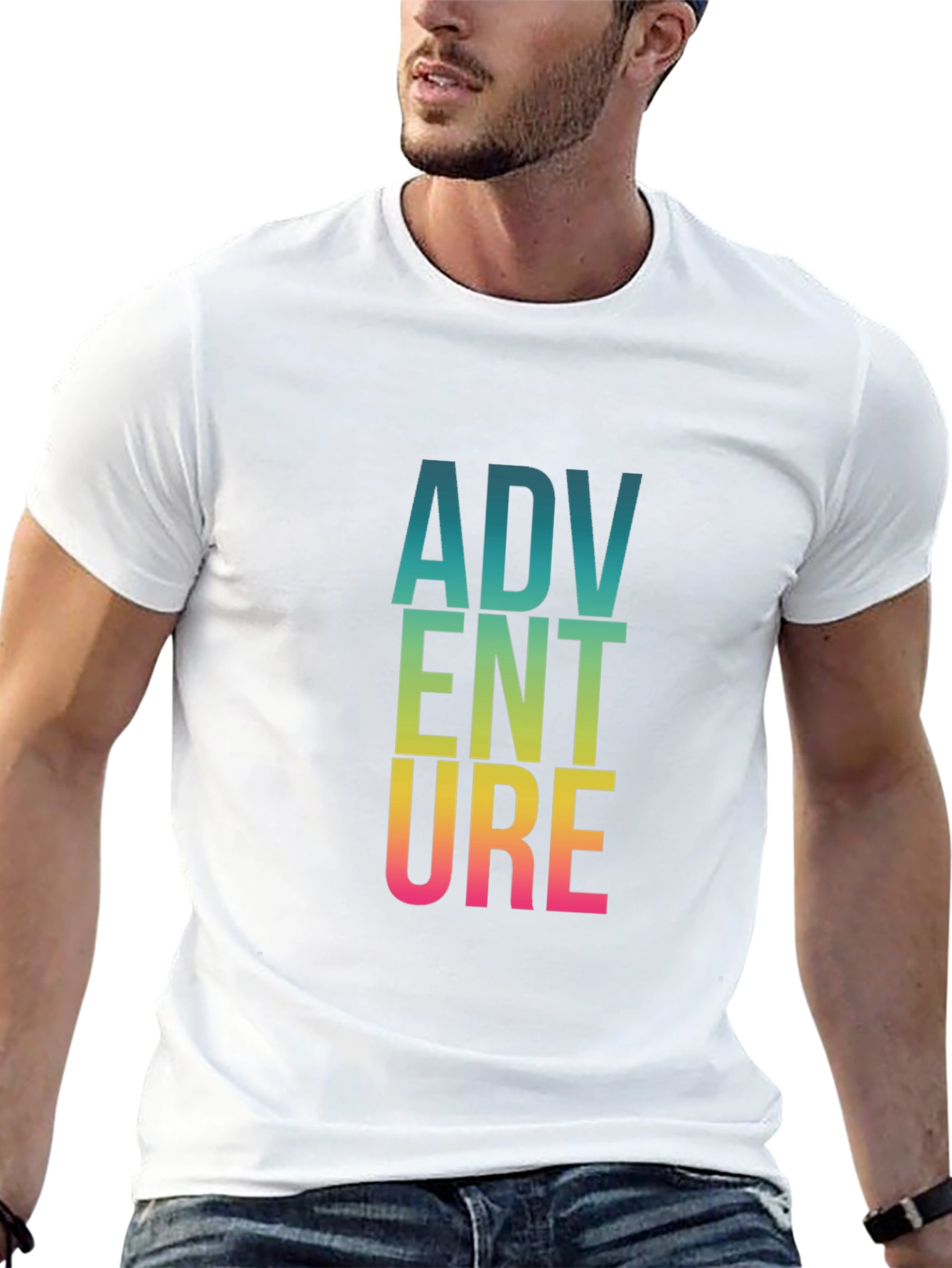 Adventure Graphic T-Shirt - Mens Black Tee