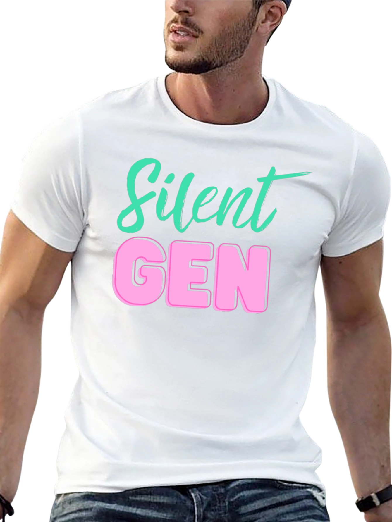 Silent Gen T-Shirt - Cool Retro Style