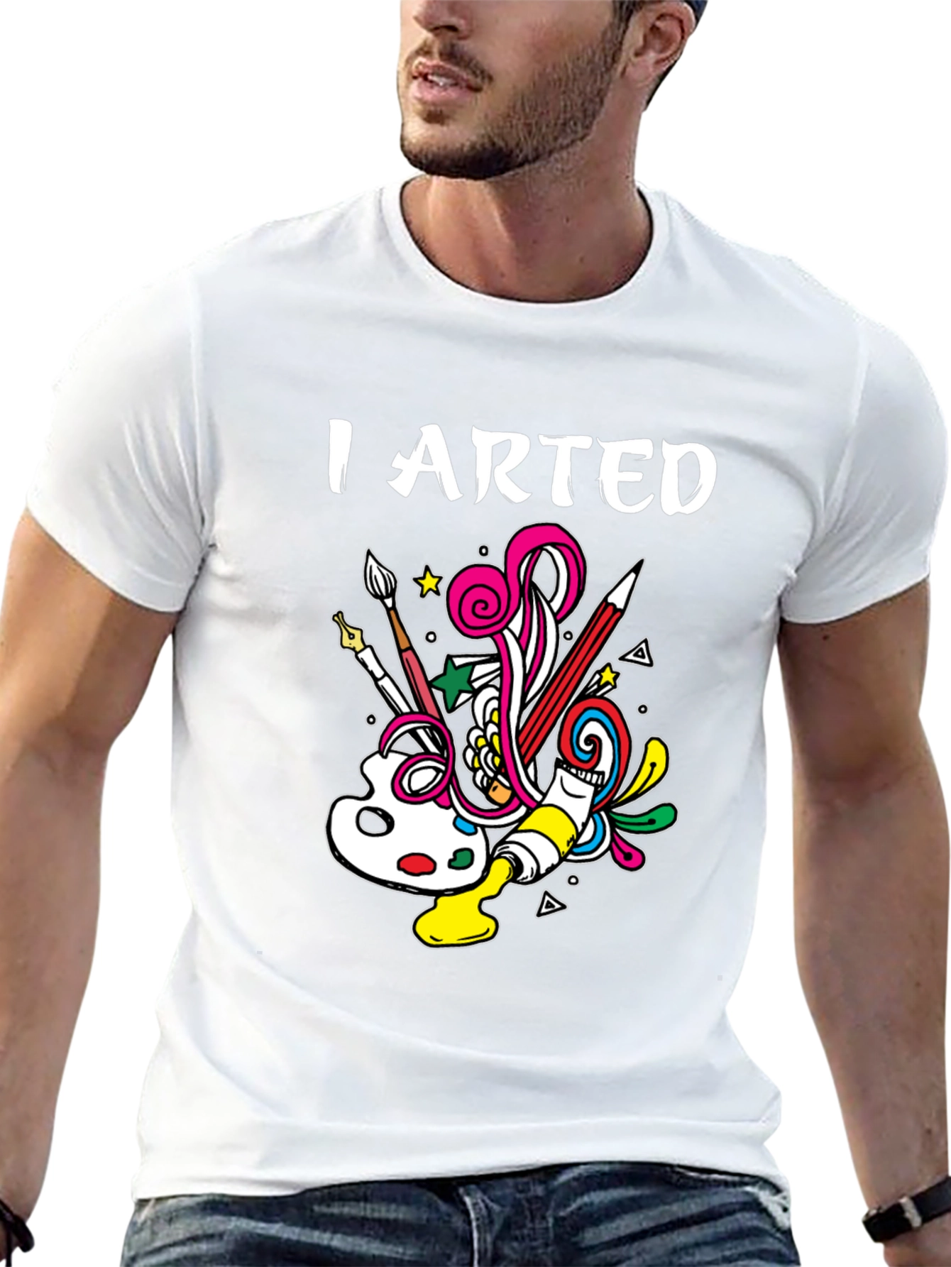 I Arted T-Shirt - Creative Design