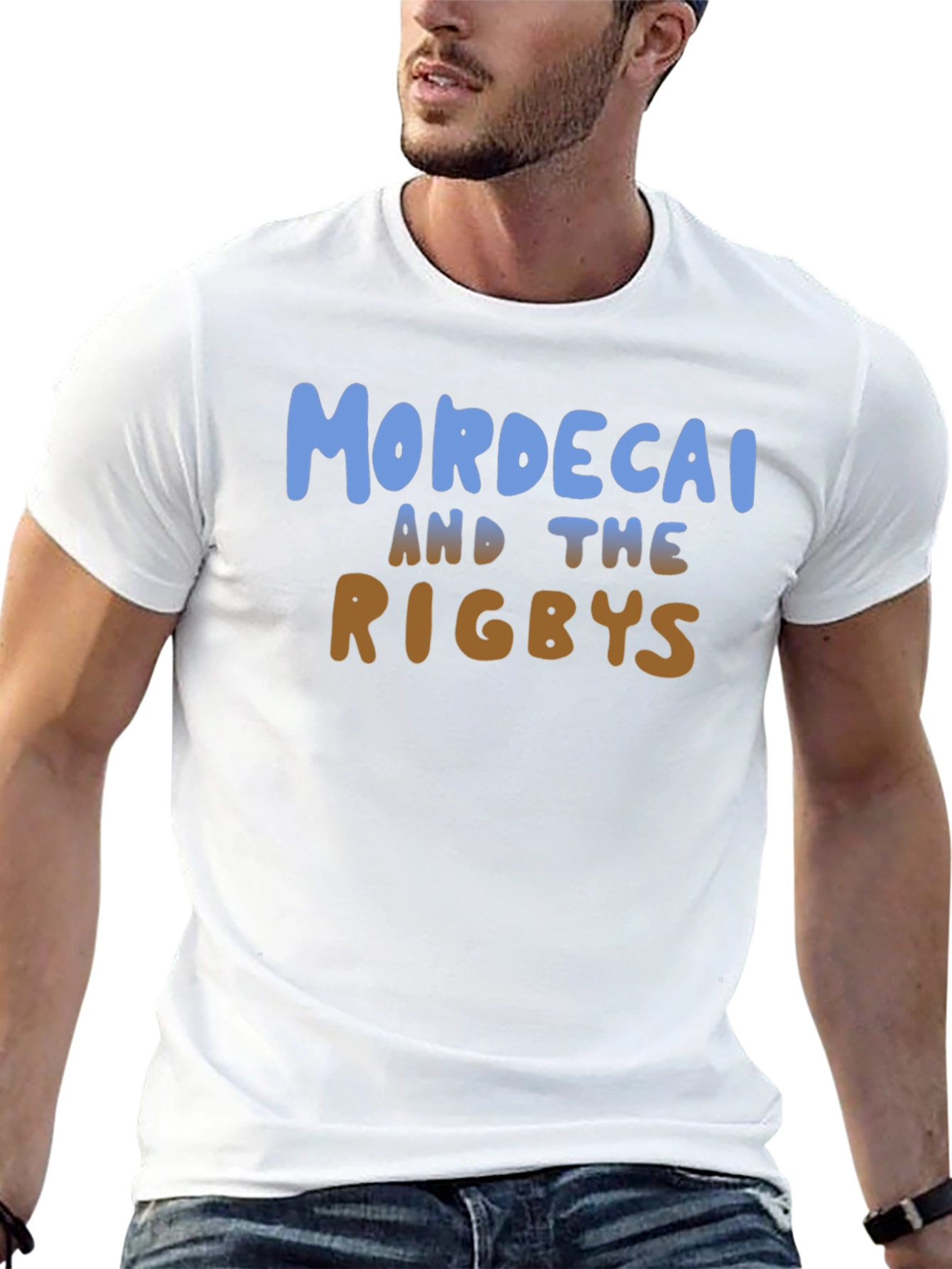 Mordecai and the Rigbys Black T-Shirt