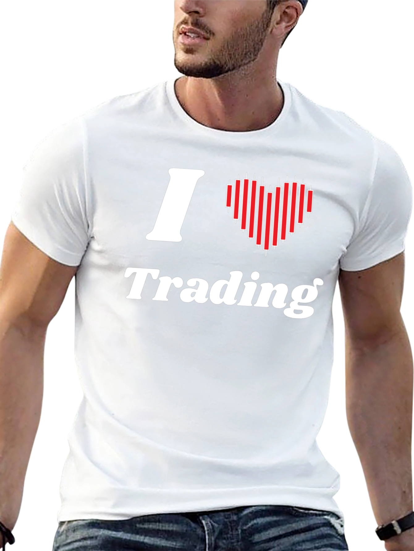 I Love Trading Black T-Shirt