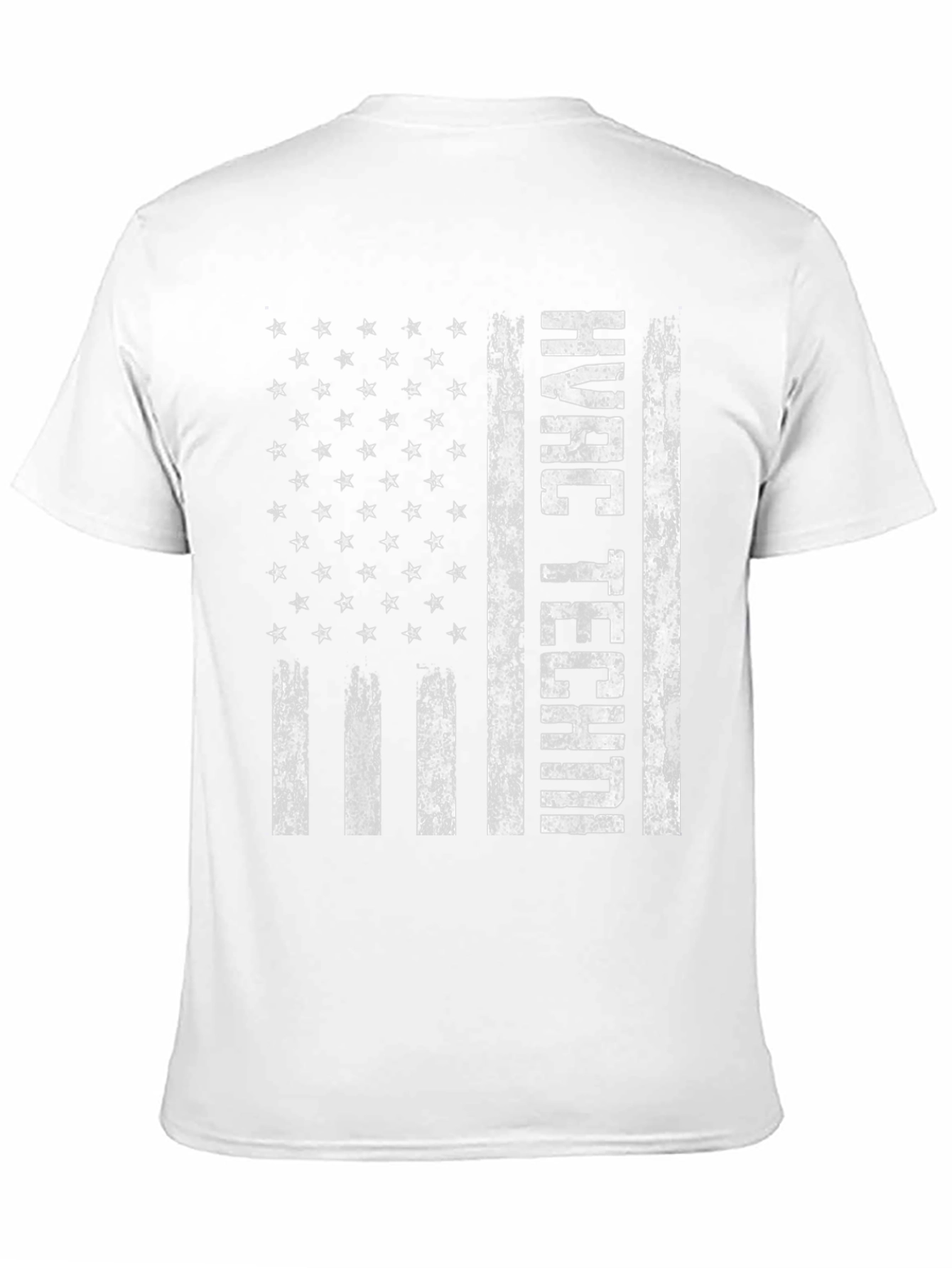 HVAC Technician American Flag T-Shirt