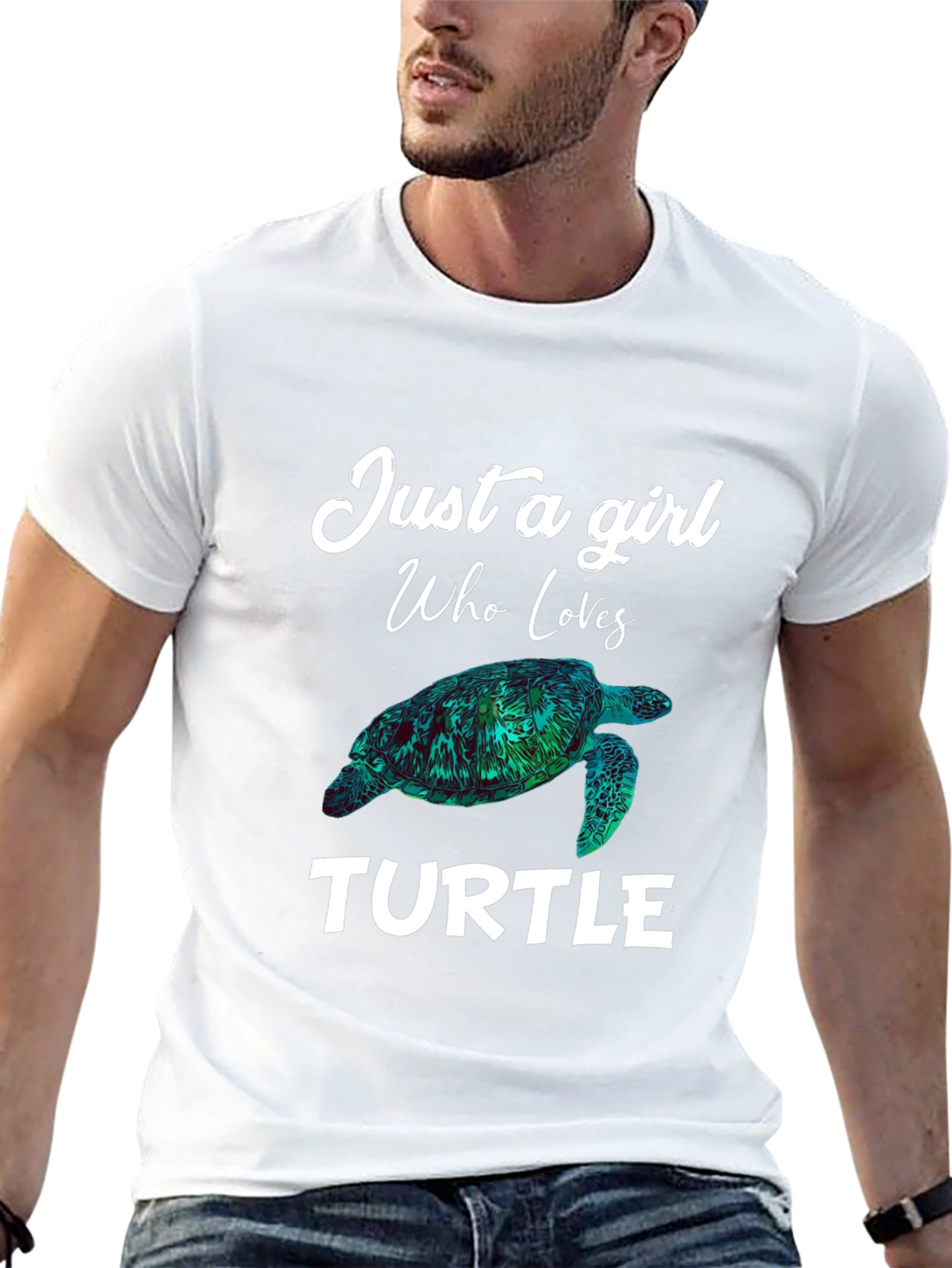 Just a Girl Who Loves Turtles T-Shirt