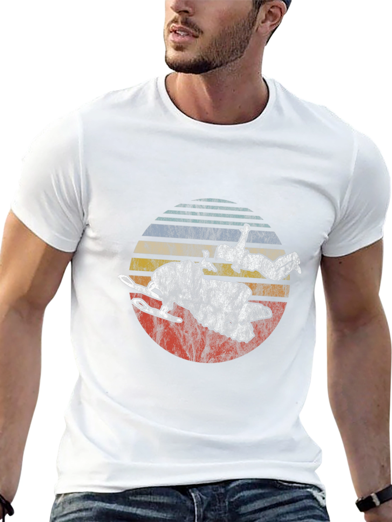 Vintage Snowmobile T-Shirt