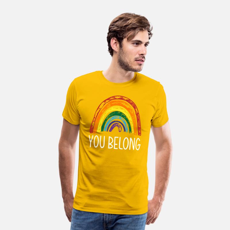 You Belong LGBTQ Rainbow Pride