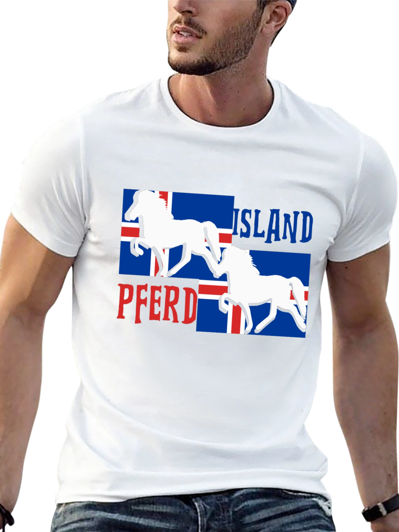 Icelandic Horse T-Shirt - Island Pferd Graphic Tee