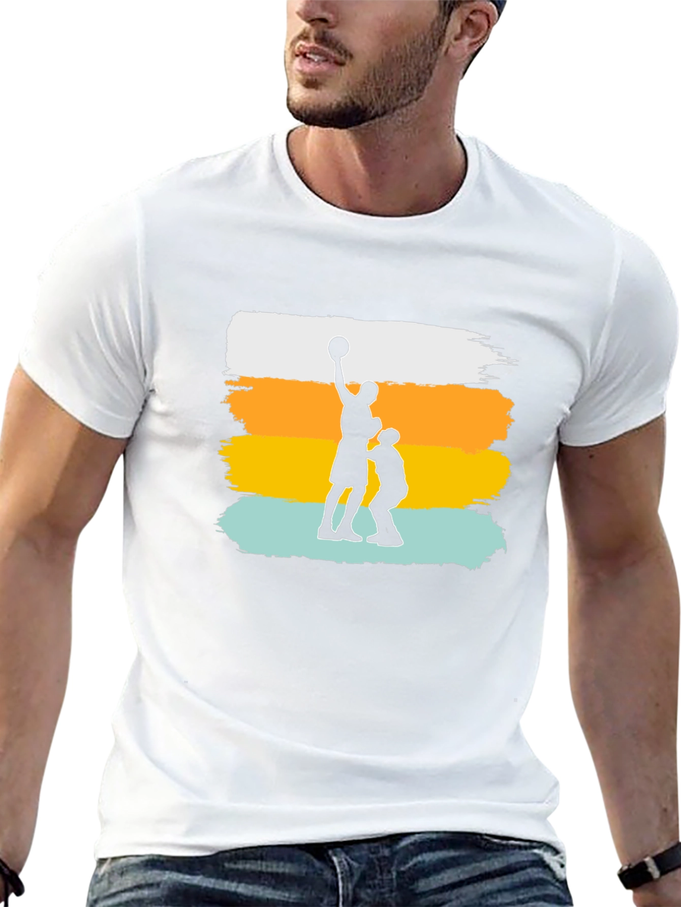 Basketball Silhouette T-Shirt