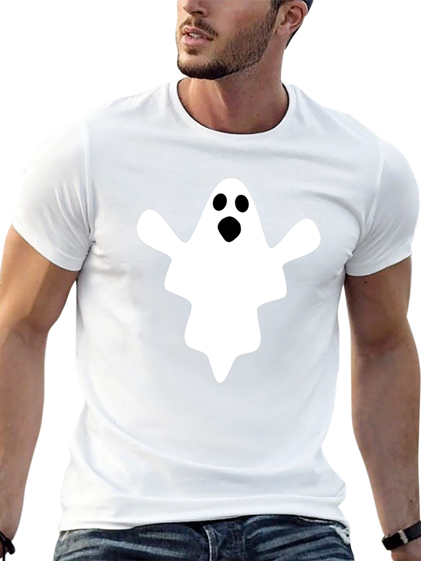 Halloween Ghost T-Shirt - Spooky Season Tee
