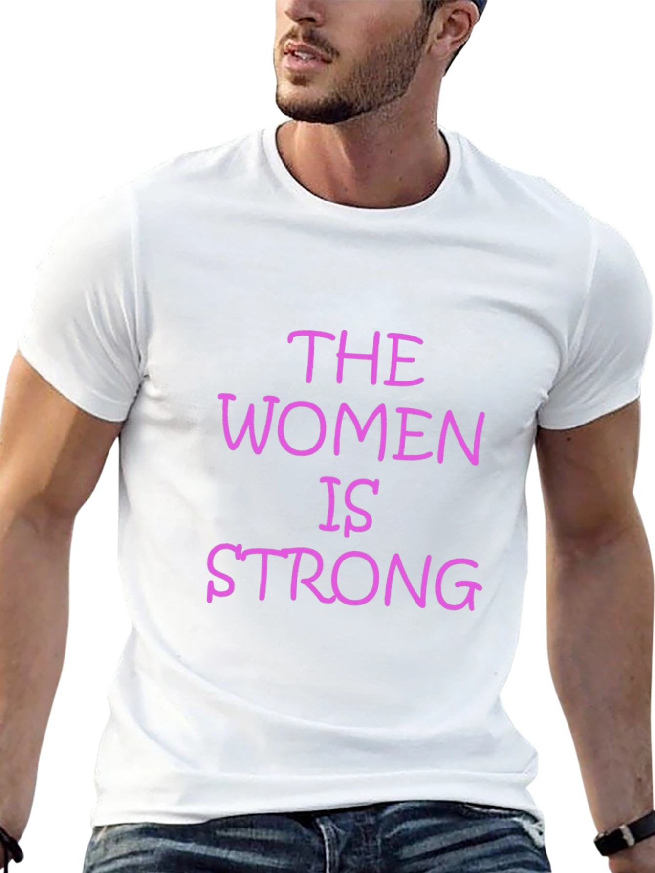 Feminist Slogan T-Shirt - Women are Strong