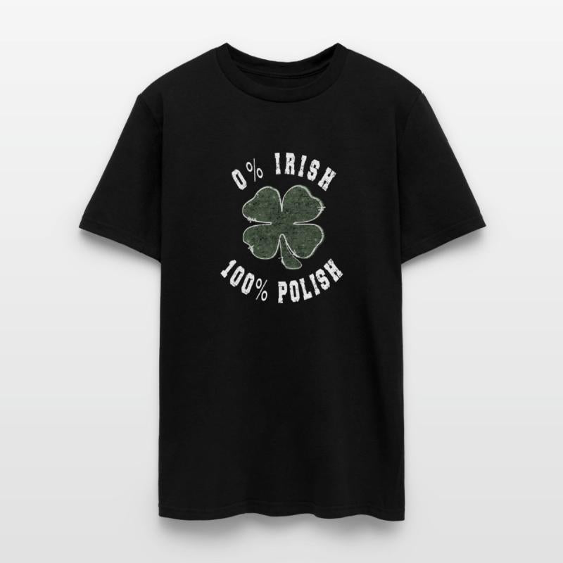 0 Irish 100 Polish Shamrock