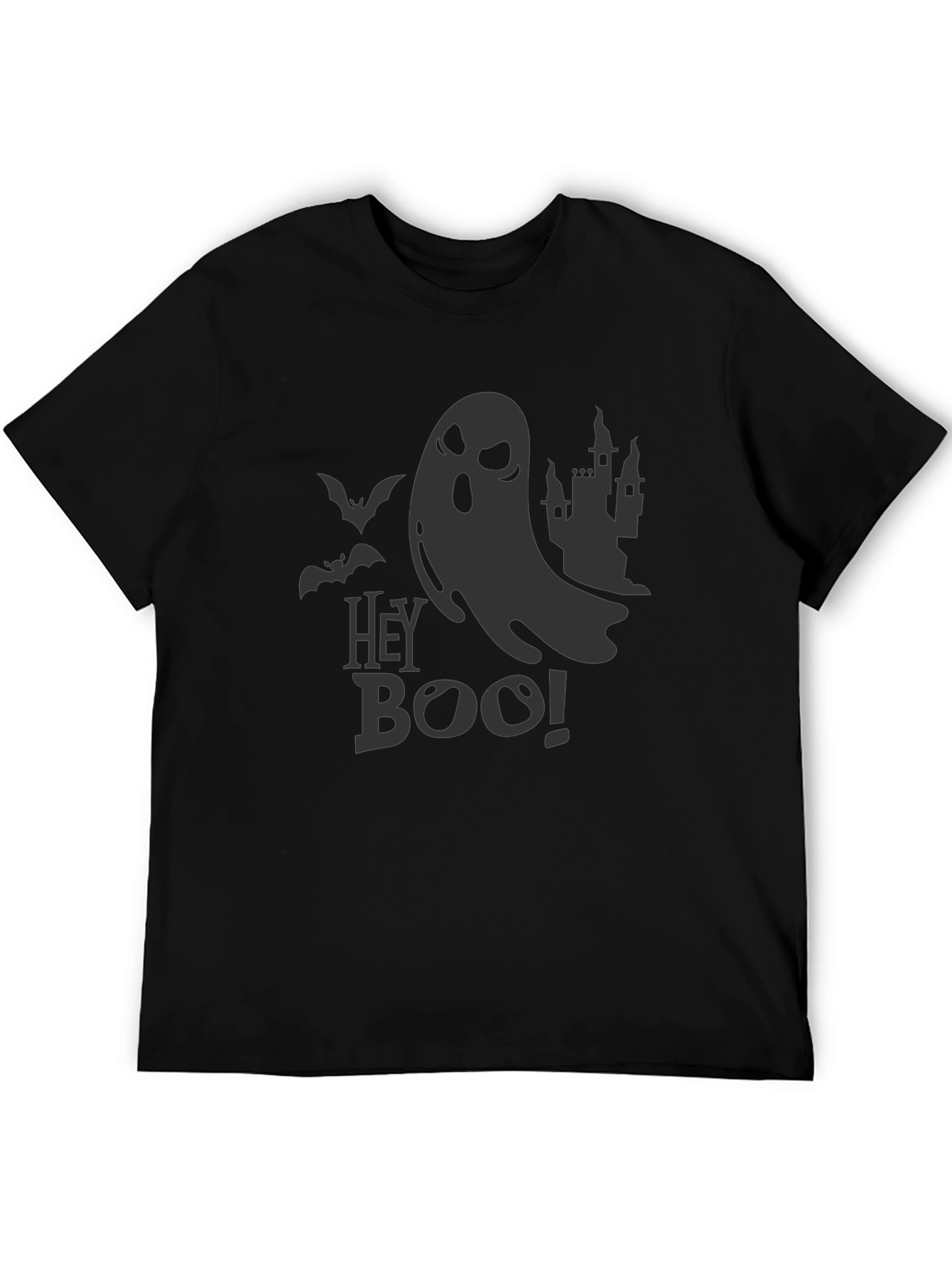 Hey Boo! Halloween Graphic Tee - Spooky Season T-Shirt
