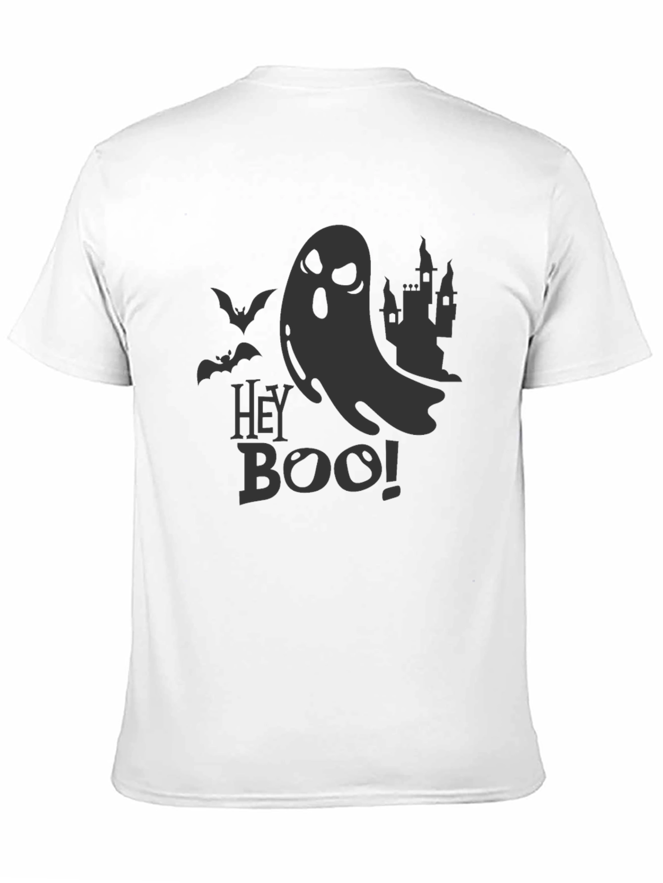 Hey Boo! Halloween Graphic Tee - Spooky Season T-Shirt