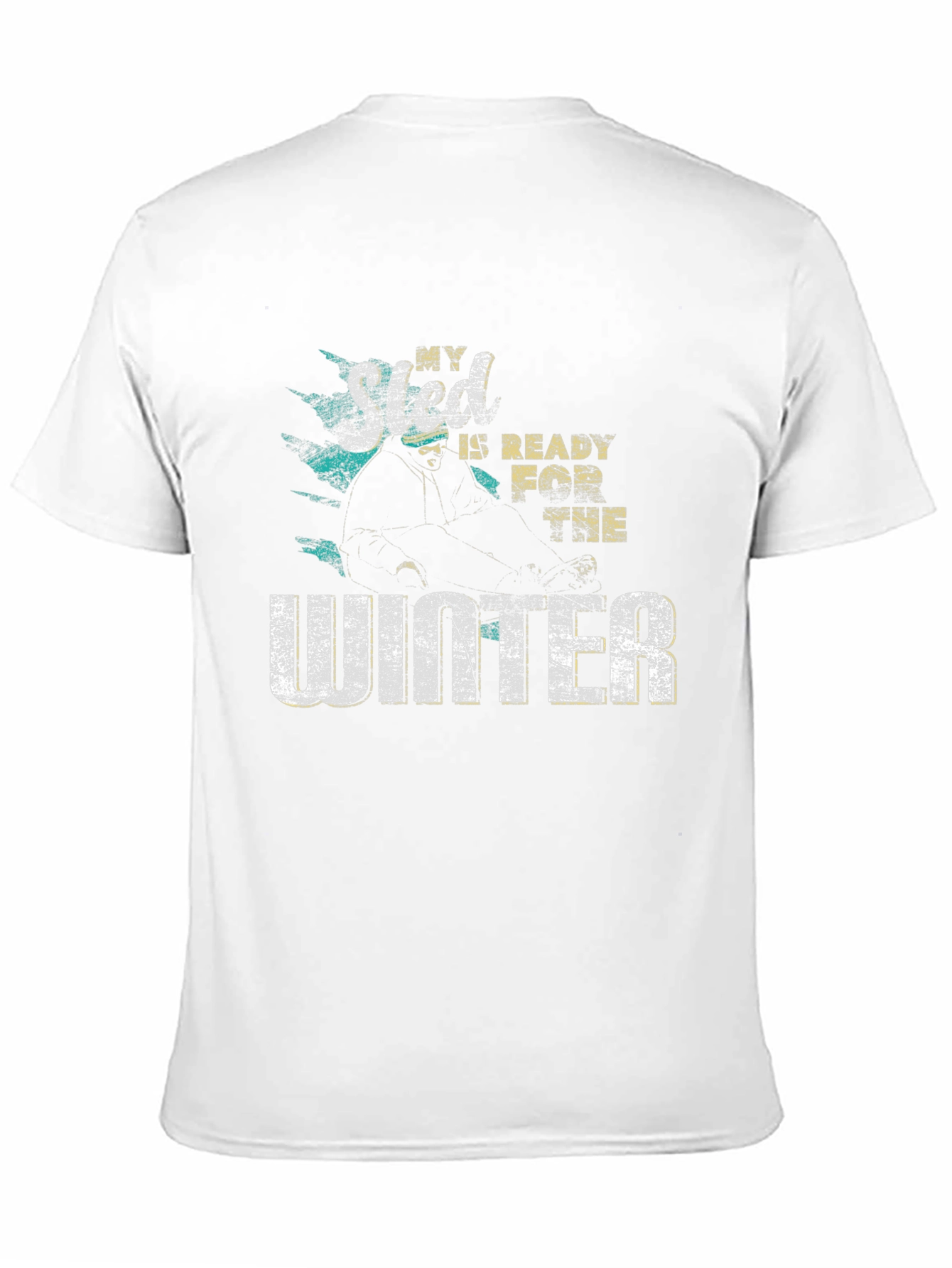 Winter Ready T-Shirt - Mens Black Graphic Tee