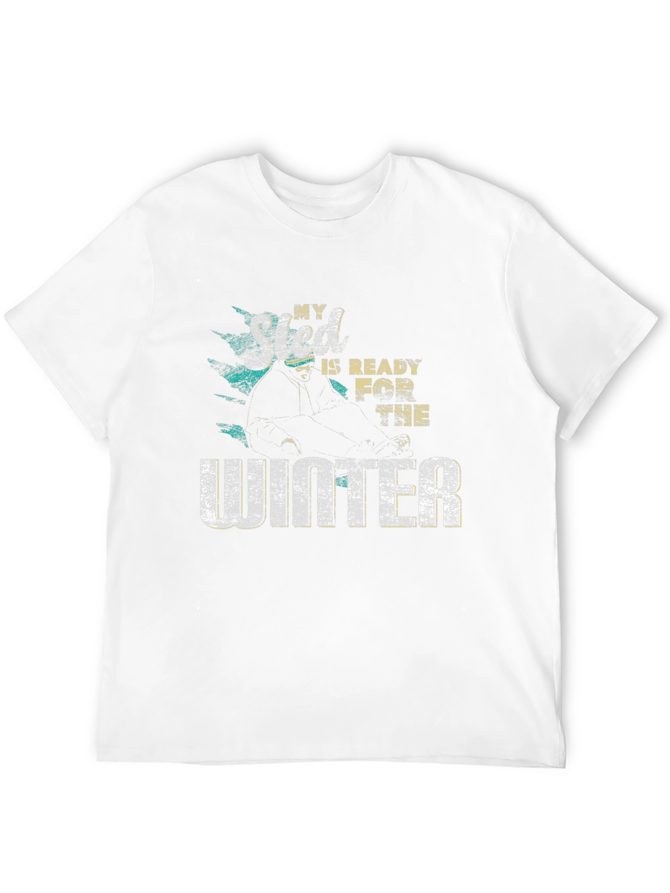 Winter Ready T-Shirt - Mens Black Graphic Tee