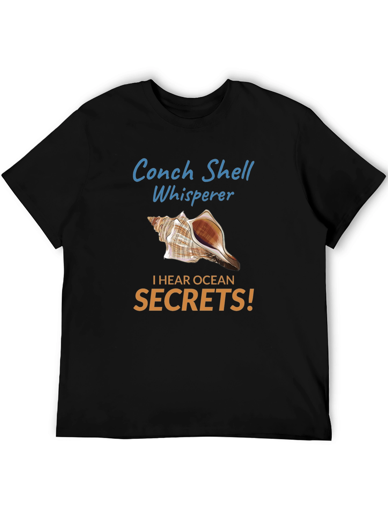 Conch Shell Whisperer Graphic Tee