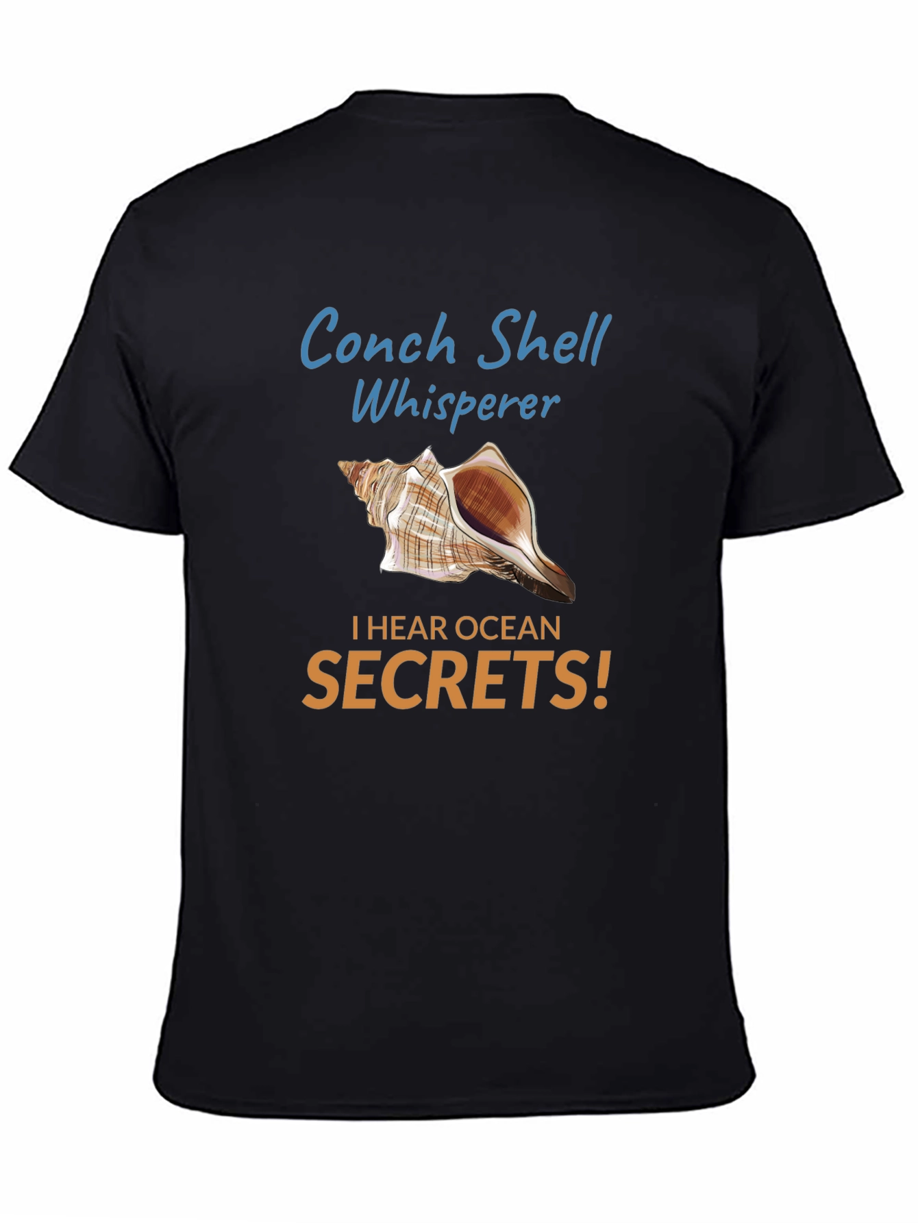 Conch Shell Whisperer Graphic Tee