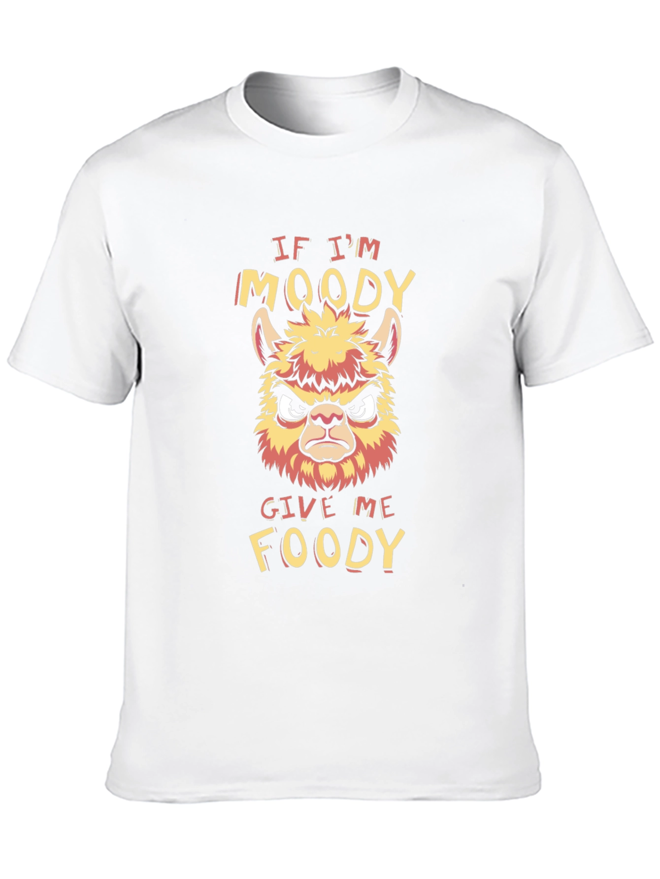 Moody Llama Graphic T-Shirt - Funny & Unique