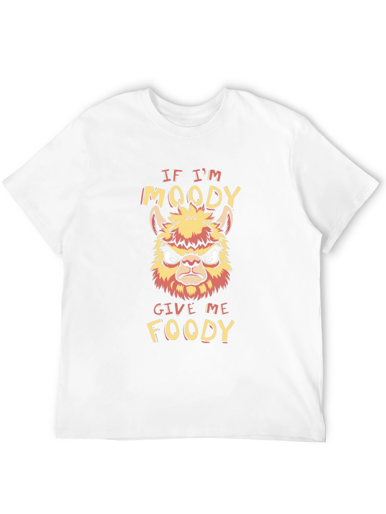 Moody Llama Graphic T-Shirt - Funny & Unique
