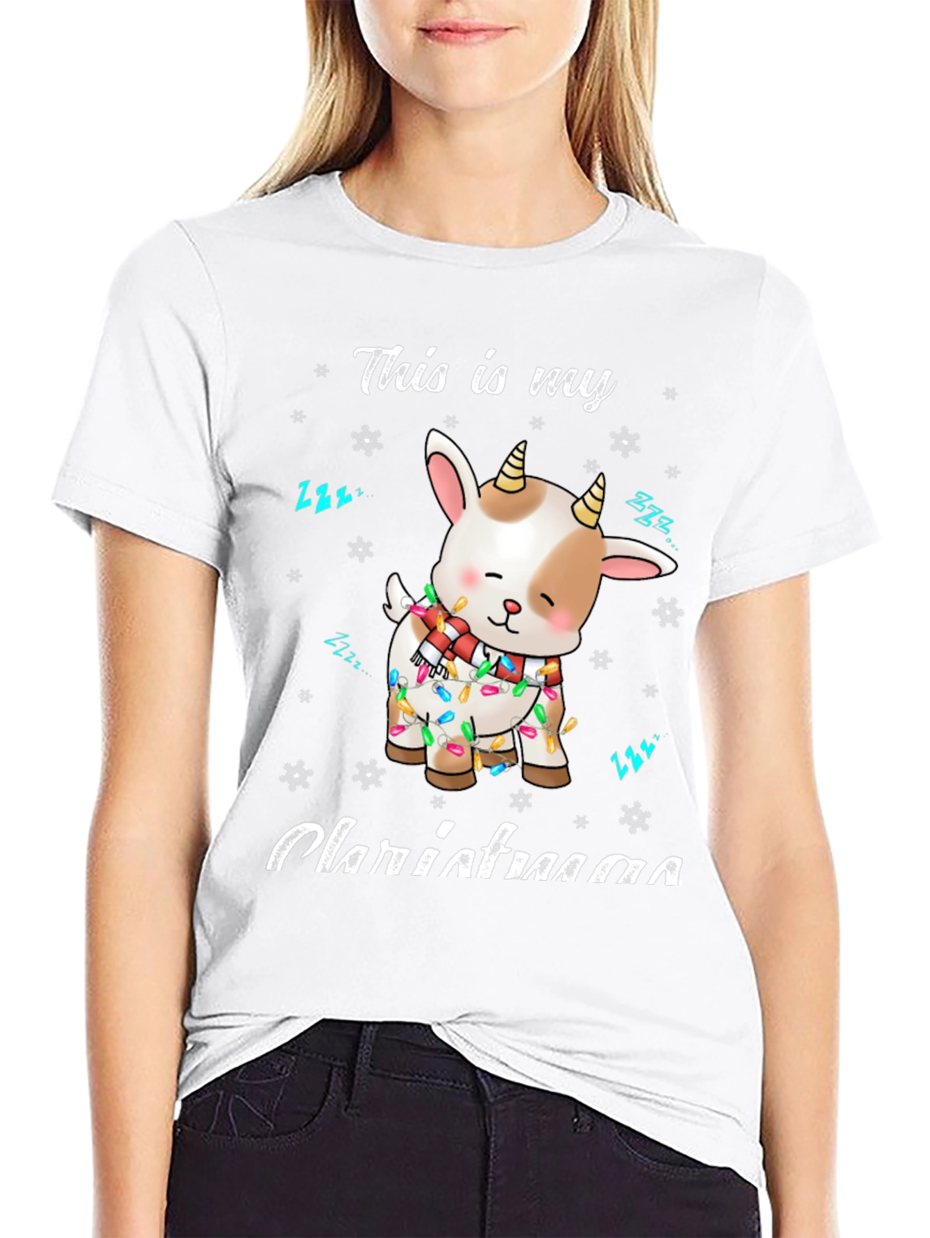 Christmas Goat T-Shirt