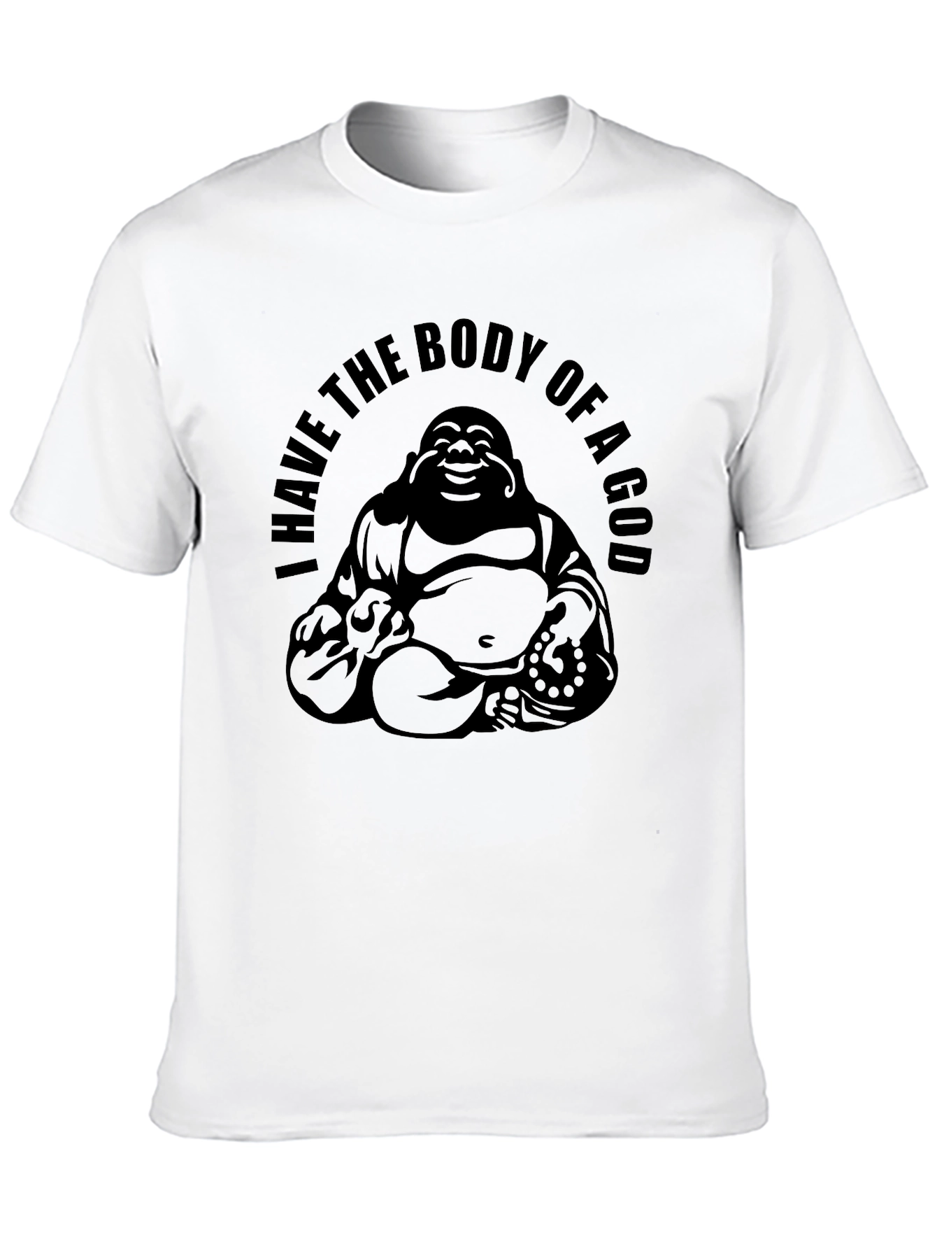 Buddha Body God T-Shirt - Mens Graphic Tee