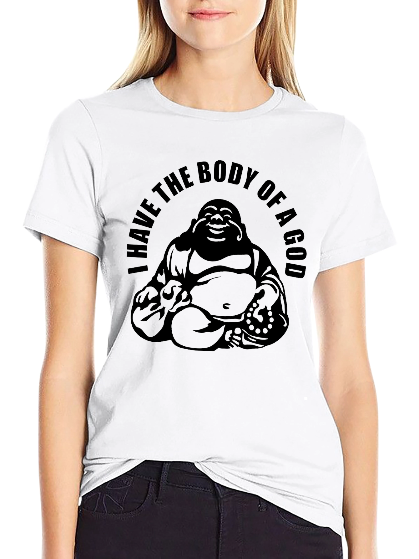 Buddha Body God T-Shirt - Mens Graphic Tee