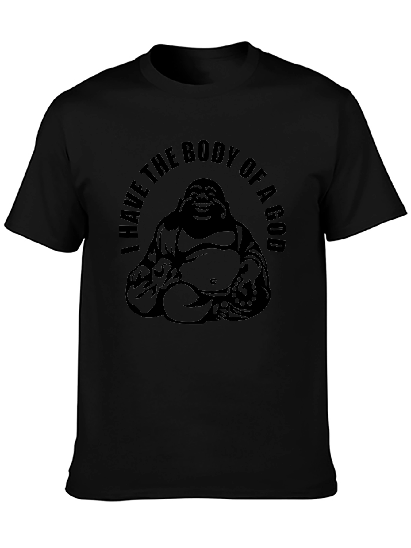 Buddha Body God T-Shirt - Mens Graphic Tee