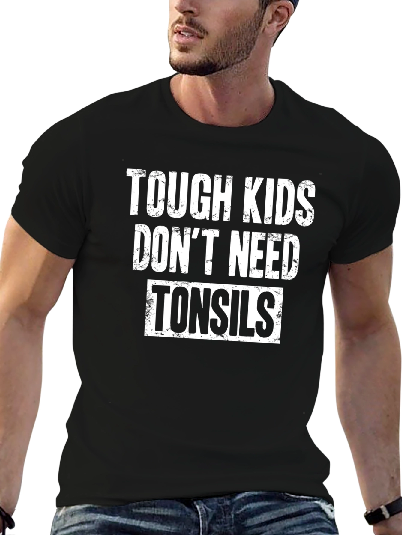 Tough Kids Dont Need Tonsils Graphic Tee