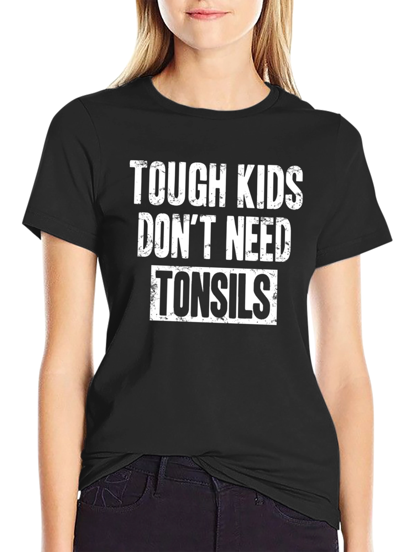 Tough Kids Dont Need Tonsils Graphic Tee