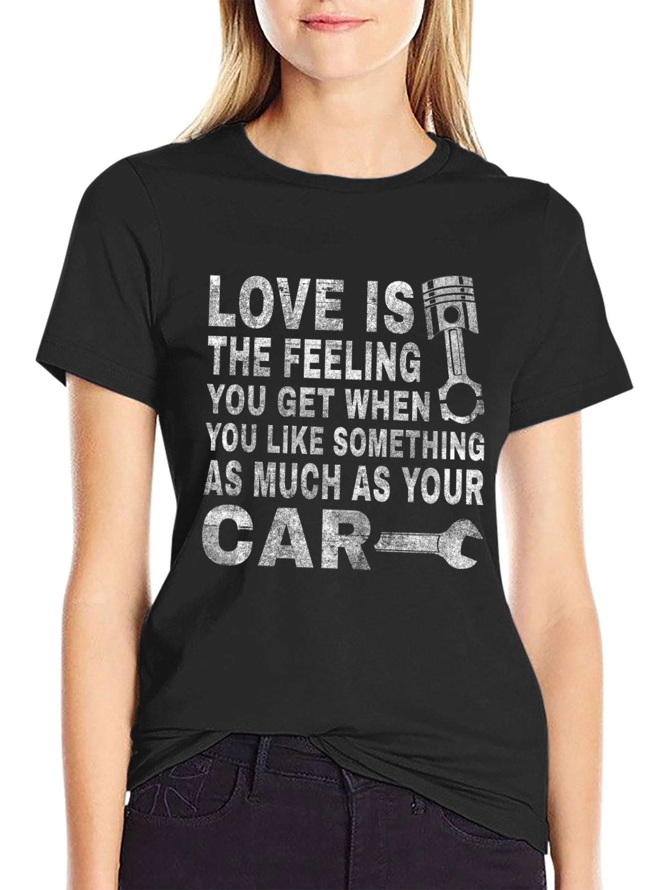 Love is My Car Funny Mechanic T-Shirt