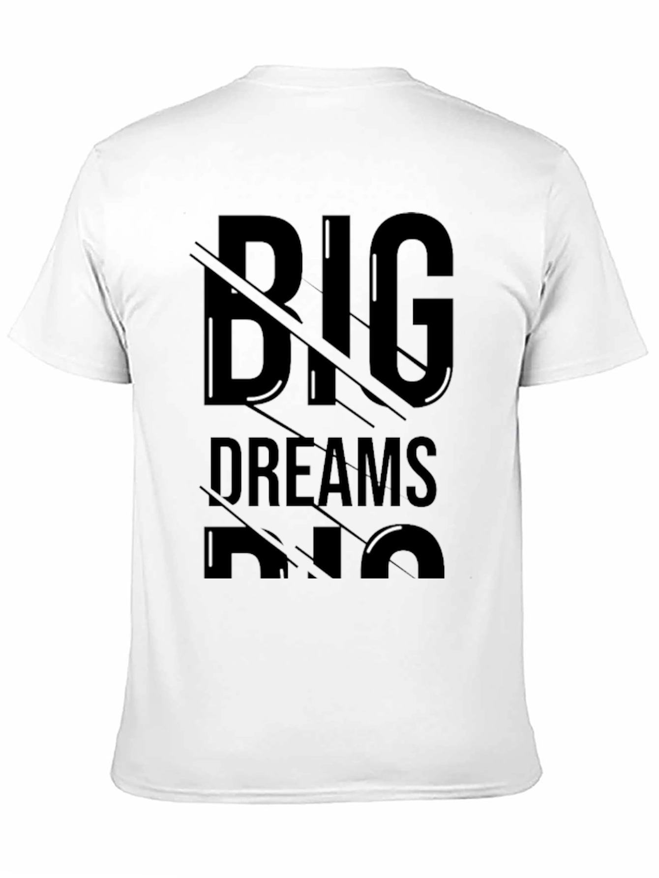 Big Dreams Black Graphic Tee