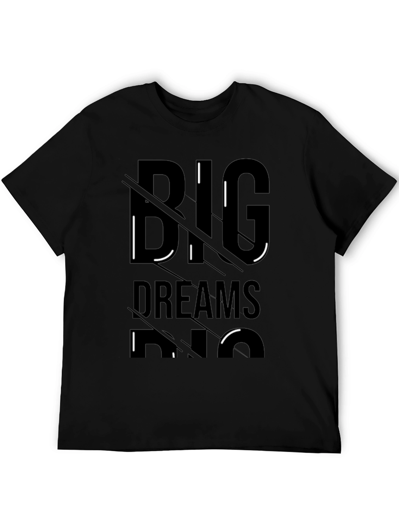 Big Dreams Black Graphic Tee