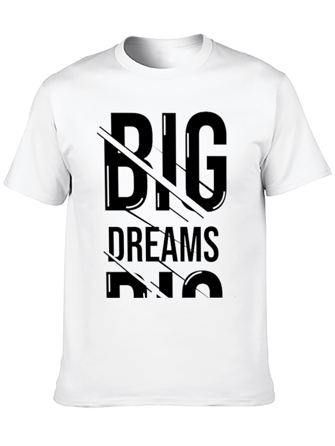 Big Dreams Black Graphic Tee