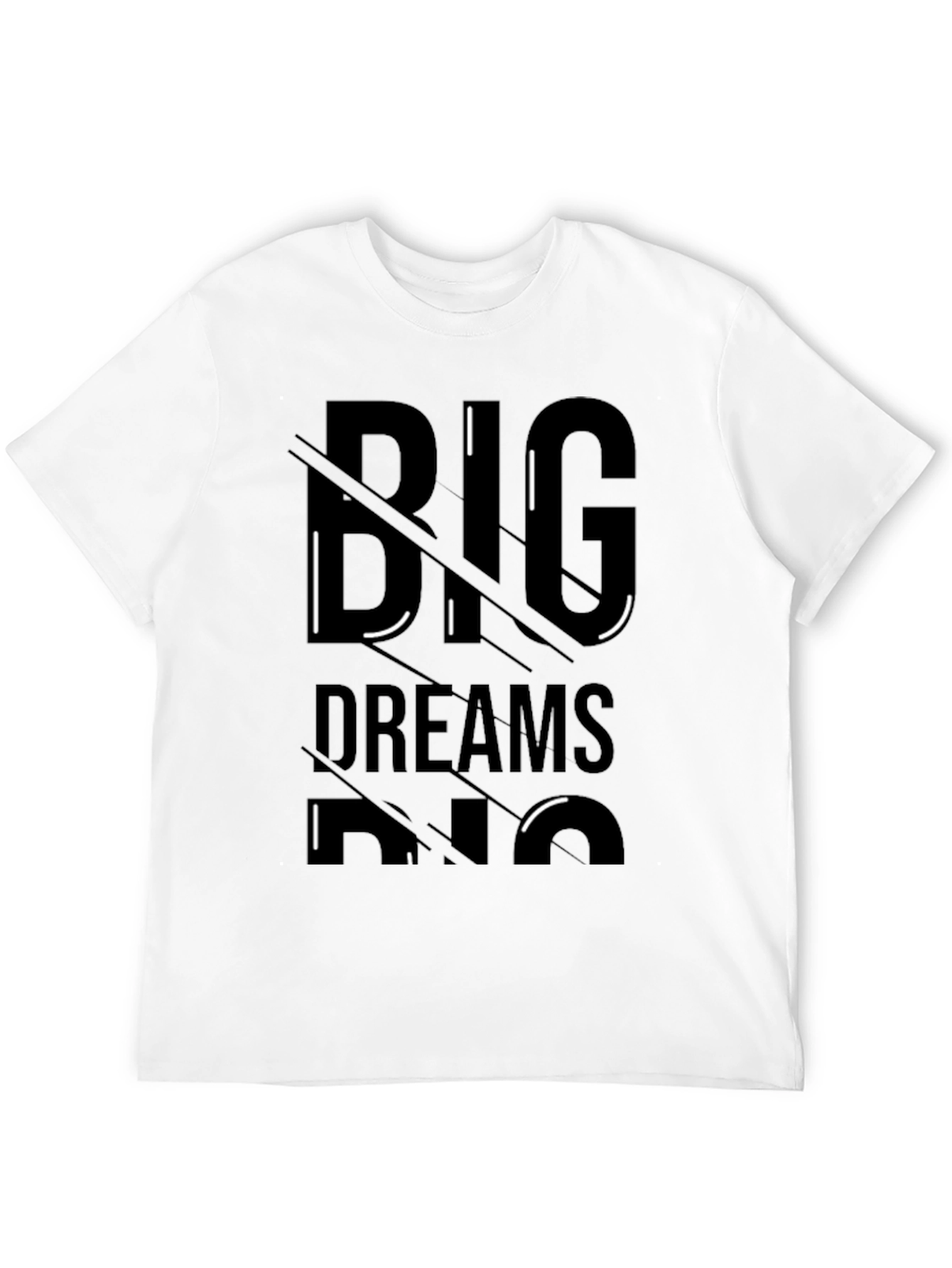 Big Dreams Black Graphic Tee