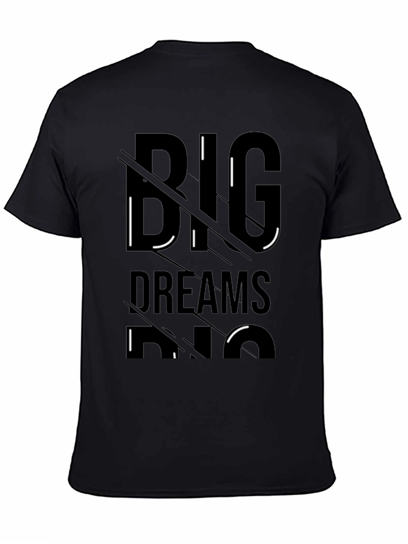 Big Dreams Black Graphic Tee
