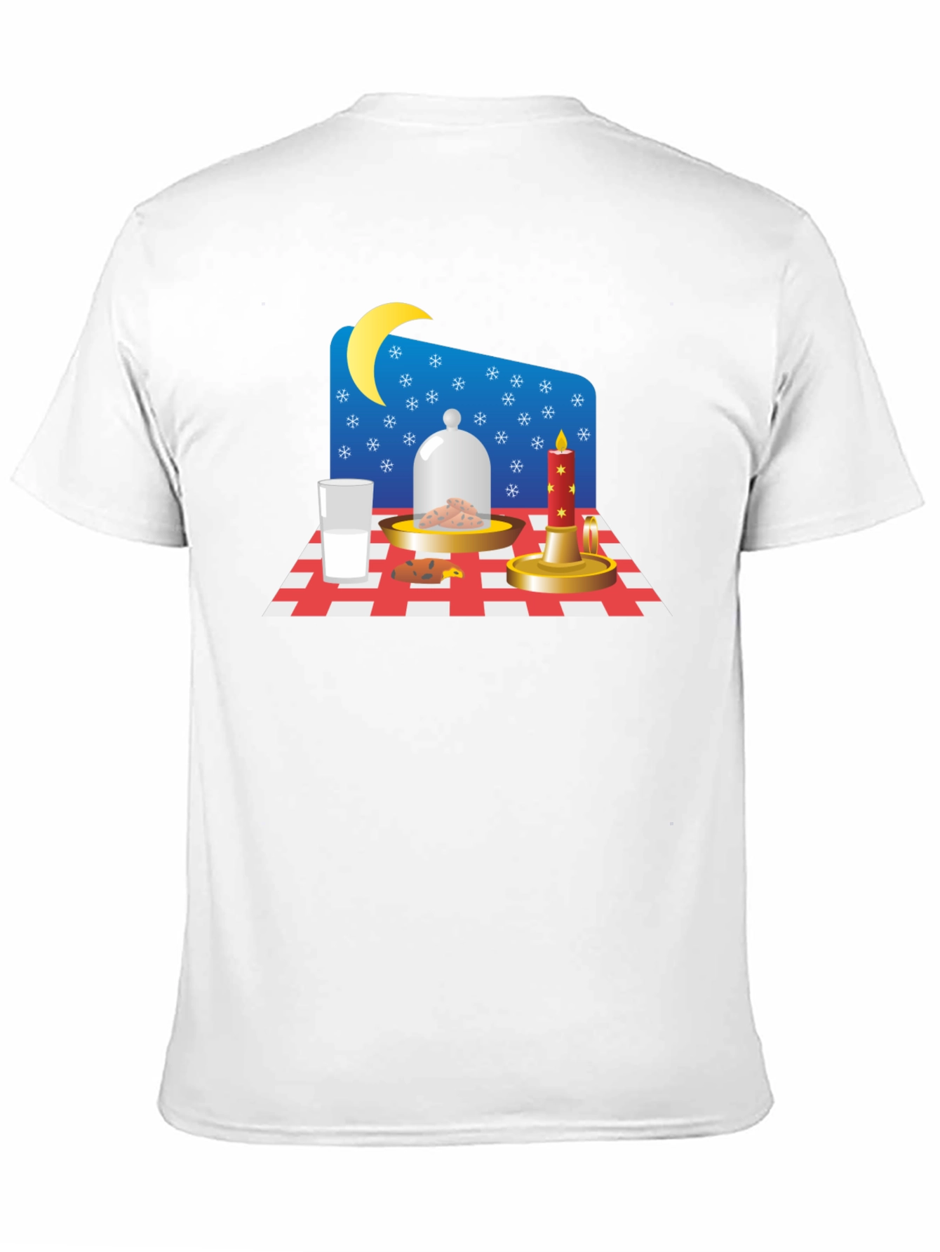 Festive Midnight Snack Graphic Tee - Santas Treat