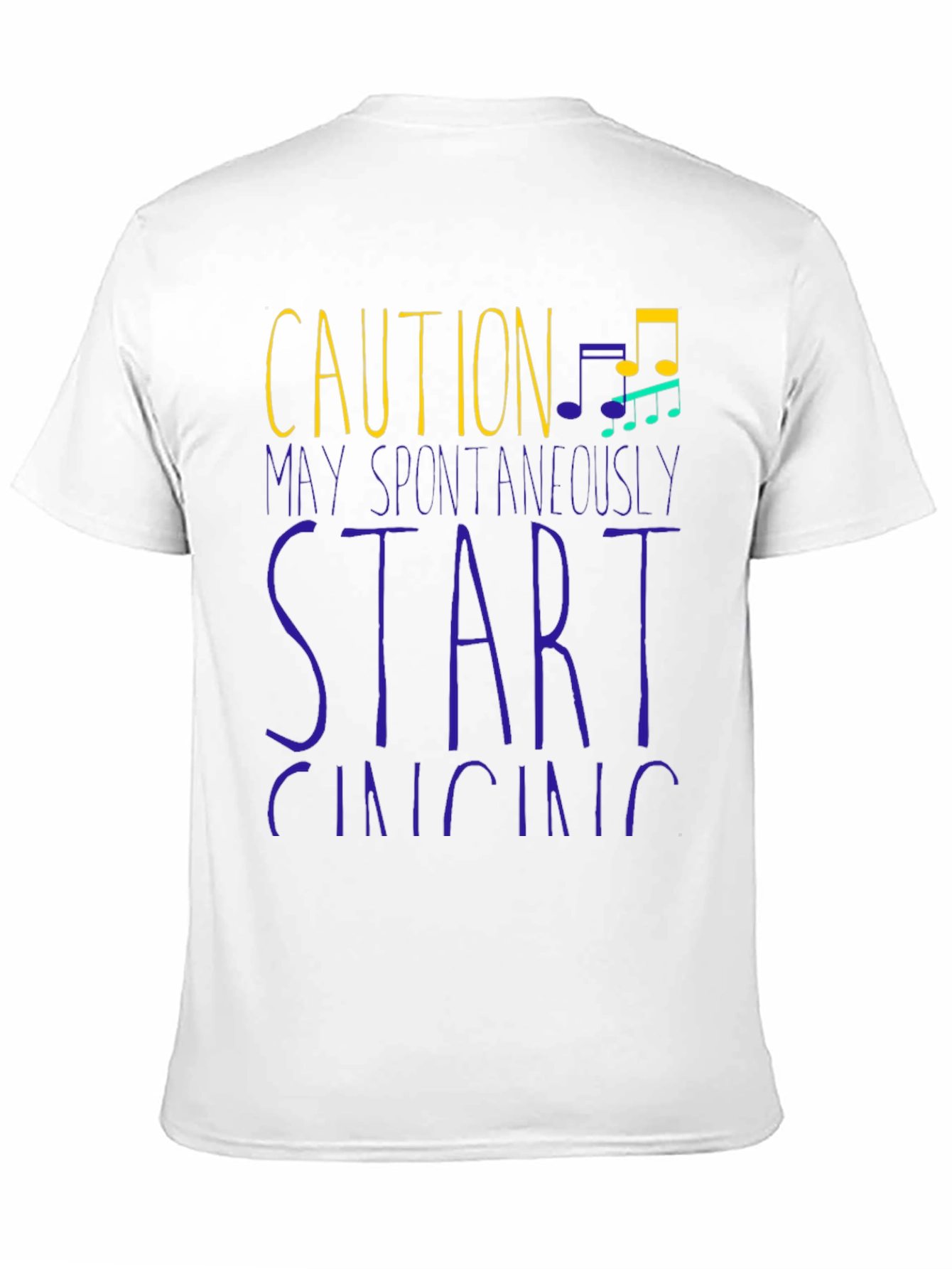 Caution May Spontaneously Start Singing T-Shirt