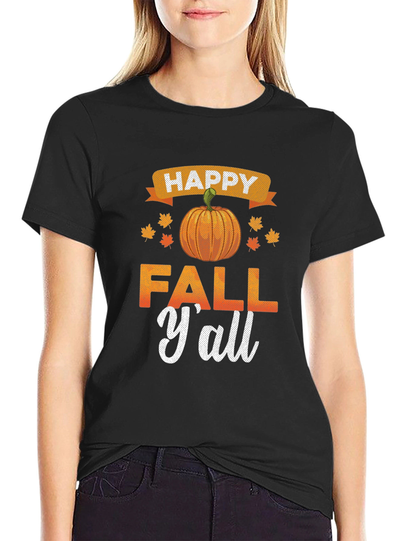 Happy Fall Yall Graphic Tee